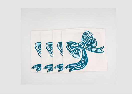 Teal Bow